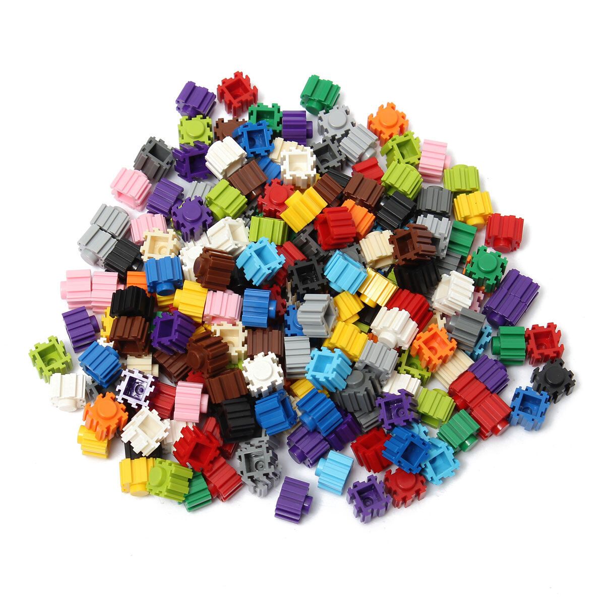 200Pcs Multicolor Variety Blocks Bricks Children Puzzle Education Creative Toy