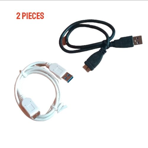 2 Pieces Of USB 3.0 Hard Drive Cable