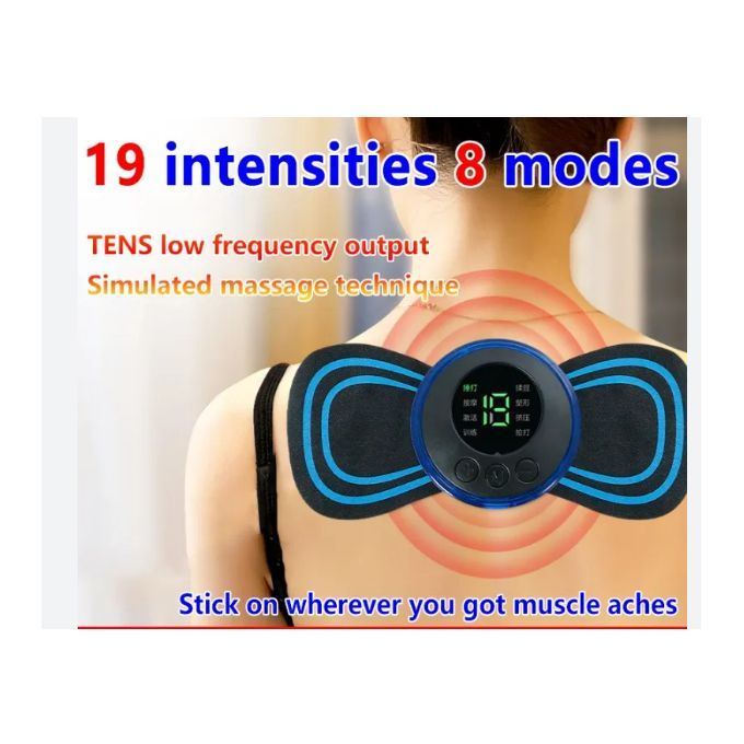 Portable Massage Mat Shoulder Neck Massager With Remote