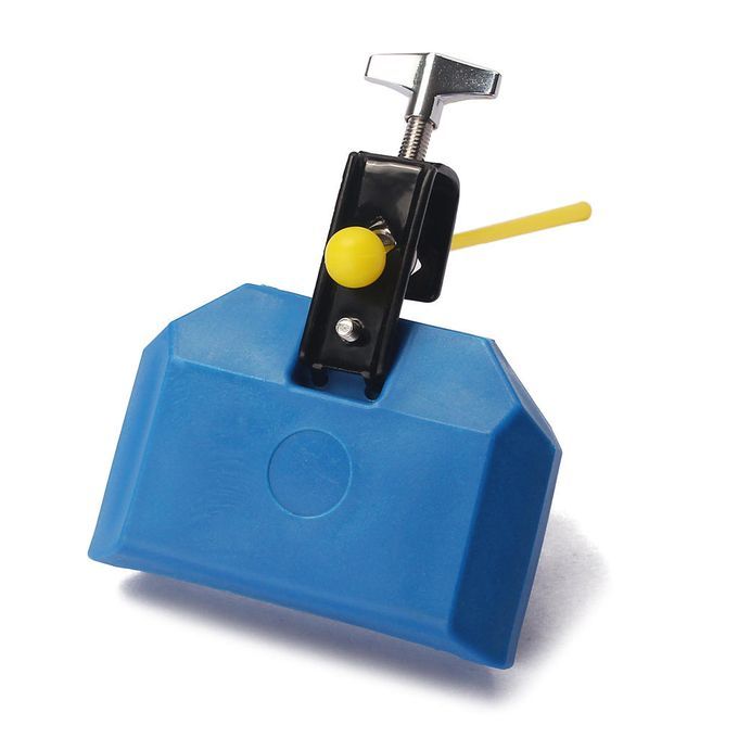 Plastic Percussion Instrument Block Latin Drum Kit W/ Clamp & Bracket