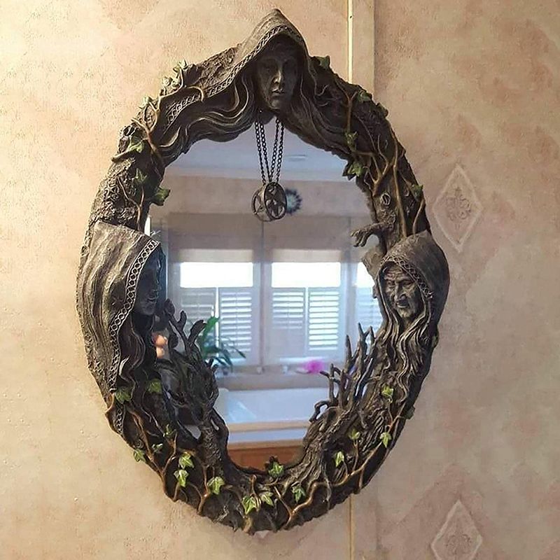 Celtic Sacred Moon Triple Goddess Mother Maiden Crone Wall