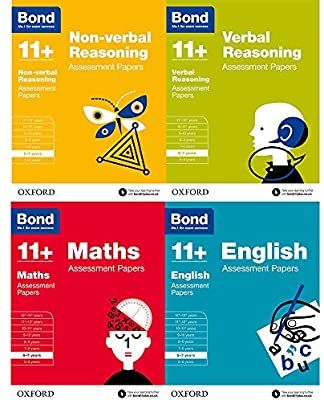 Bond 11+ Maths, English, Verbal And Non-verbal 6-7 Bundle