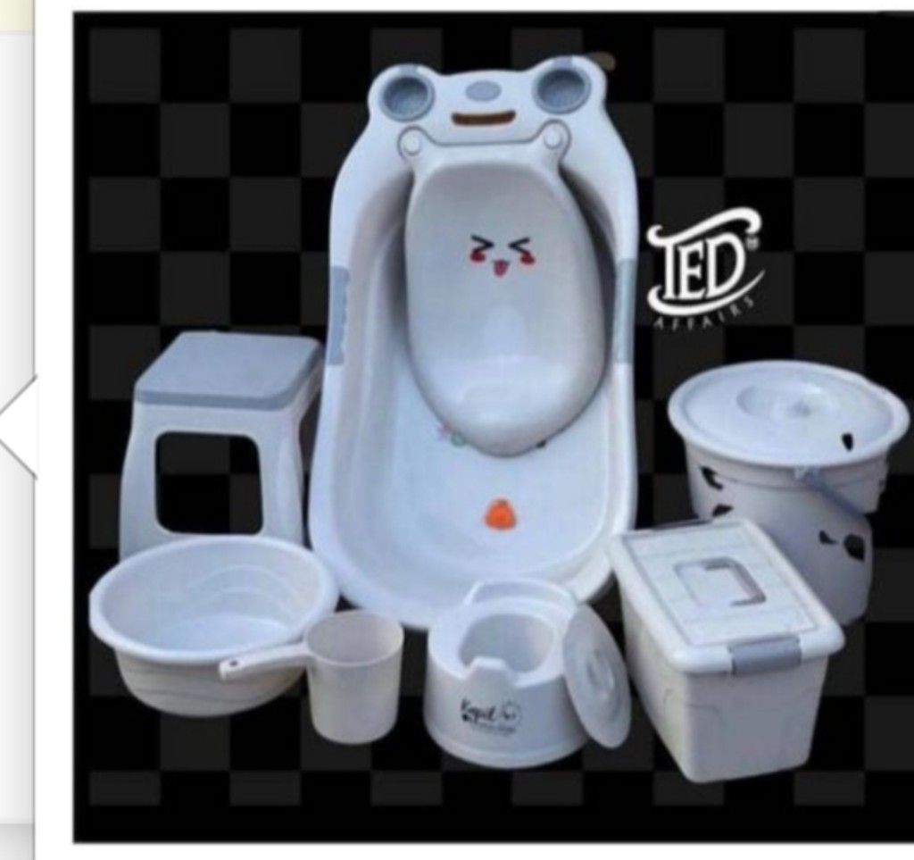 New Baby Mother Care Bathing Tube Set-8pics
