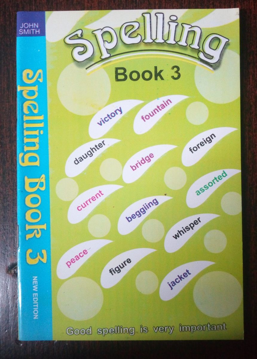 Spelling Book 3 By John Smith