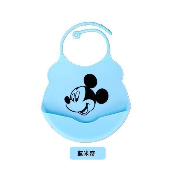 Baby Bibs Easi Roll Up Waterproof Anti oil Soft Silicone Crumb Drip Catcher Easy Wipes Children Leak-Proof Feeding Mouth Pocket