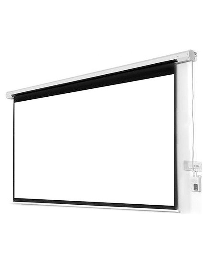 96 X 96 Electric/ Remote Controlled Projector Screen