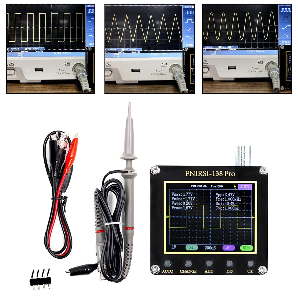 Pocket Digital Oscilloscope 2.4