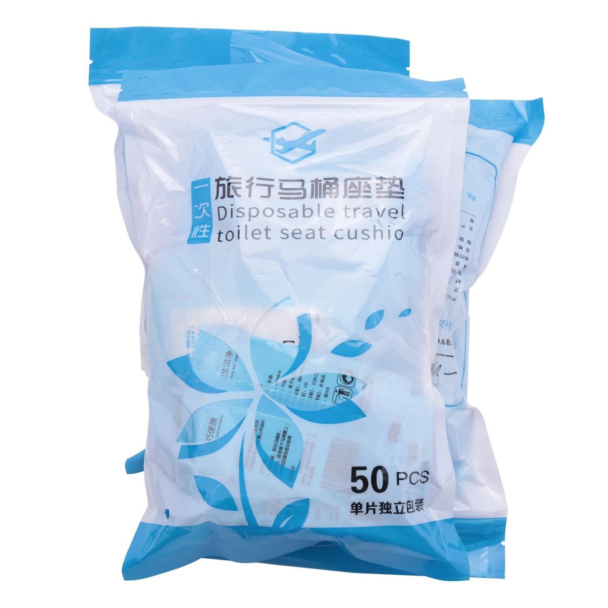 150 Pcs Portable Disposable Toilet Seat Cover Safety