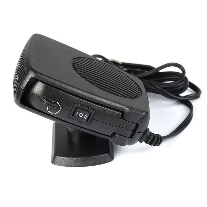 12V 200W  Ar Heater Ele Tri  Heater Gl  Defrost Defog Heating  Hine-Black-12V