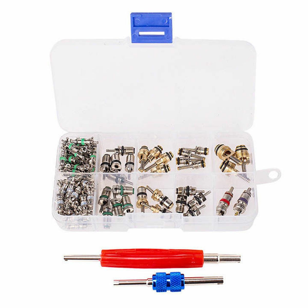 102Pcs Car R134a/R12 A/C Air Conditioning Valve Core