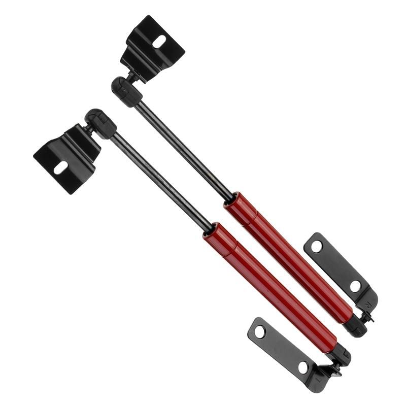 Front Engine Cover Bonnet Hood Shock Lift  Bars Support Rod Arm Hydraulic Parts For Toyota Hilux Vigo SR5 05-12 Red