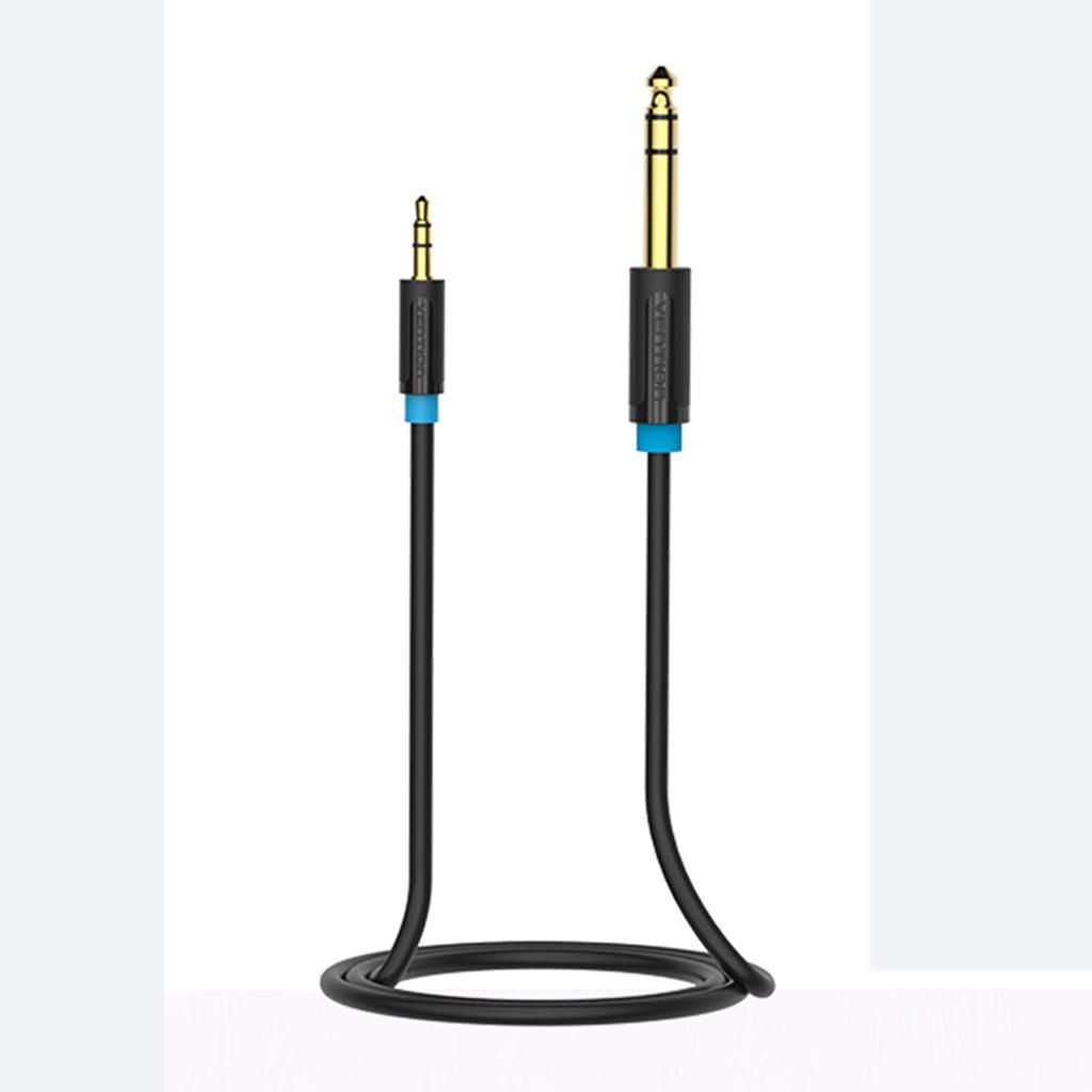 3.5mm To 6.5/6.35mm Adapter Aux Cable Male To Male For Mixer Amplifier