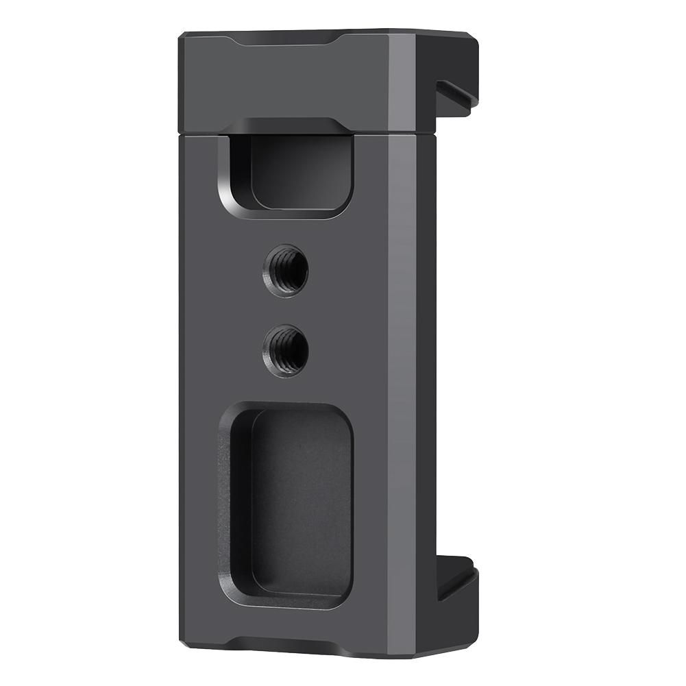 Cold Shoes Aluminum Alloy Phone Clamp Holder Bracket Horizontal and Vertical Photography Quick Release Mobile Phone Clip
