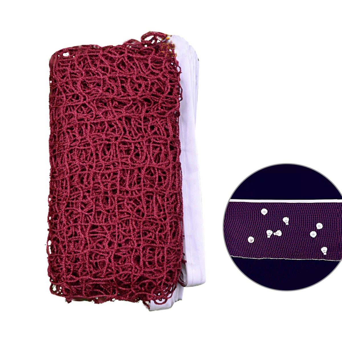 20.3 X 2.5FT Badminton Net Portable Lightweight Training Net