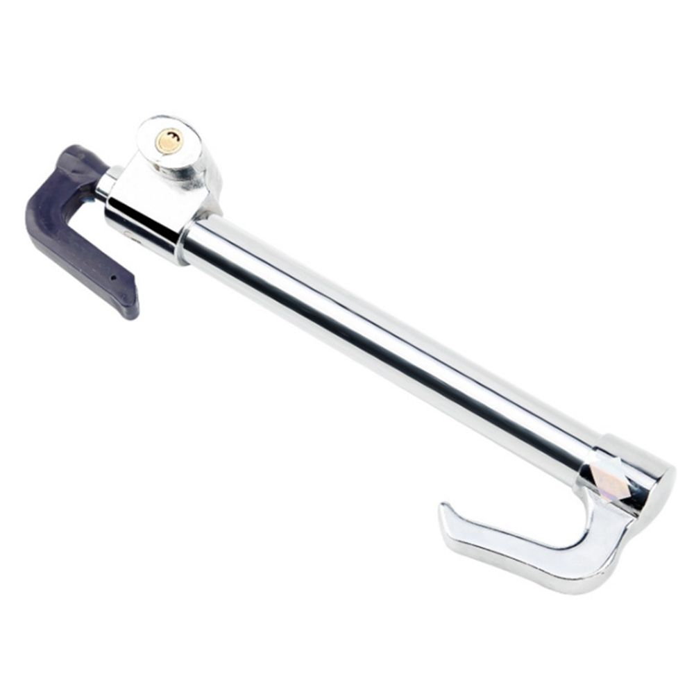 1* Aluminum Steel Car Steering Wheel Lock Universal For All Models Car Steering Wheel Lock Auto