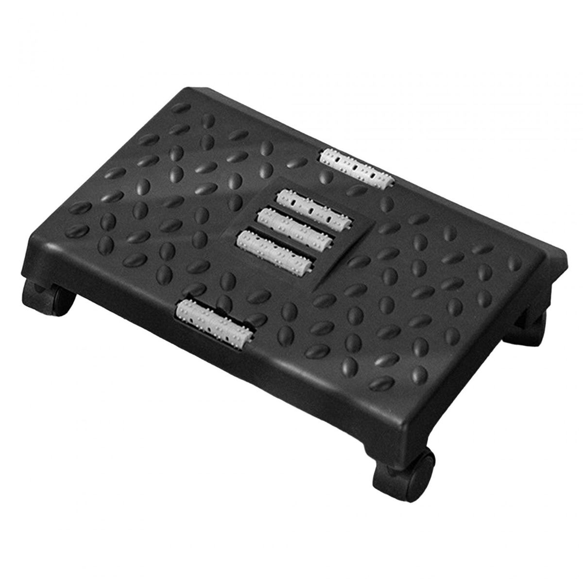 Under Desk Foot Rest With Massage Texture And Roller Comfort For