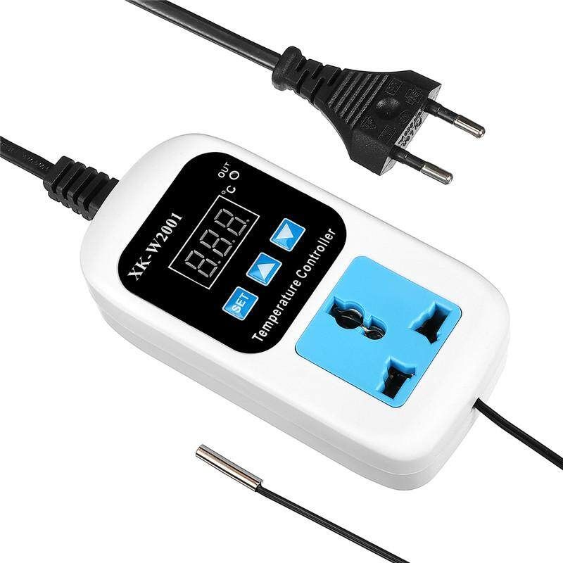 Temperature Controller 1M/2M/5M Length Probe 110-220V AU Plug Digital Display 1 Meter