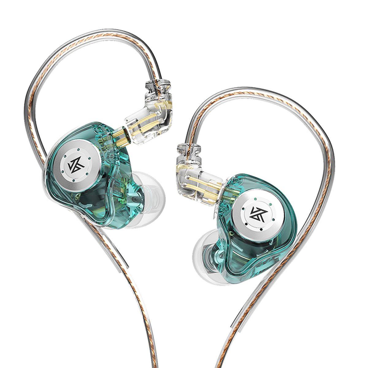 EDX Pro In-Ear Stage Monitor Wired Headphone Cyan (No Mic)