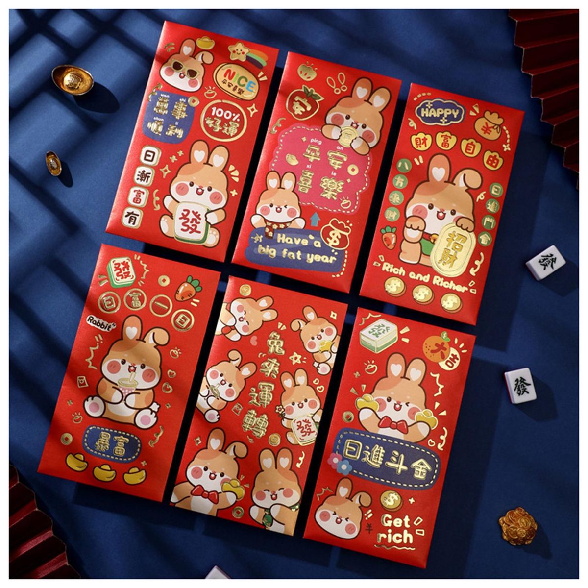 Chinese New Year Red Envelopes New Year's Money Gift