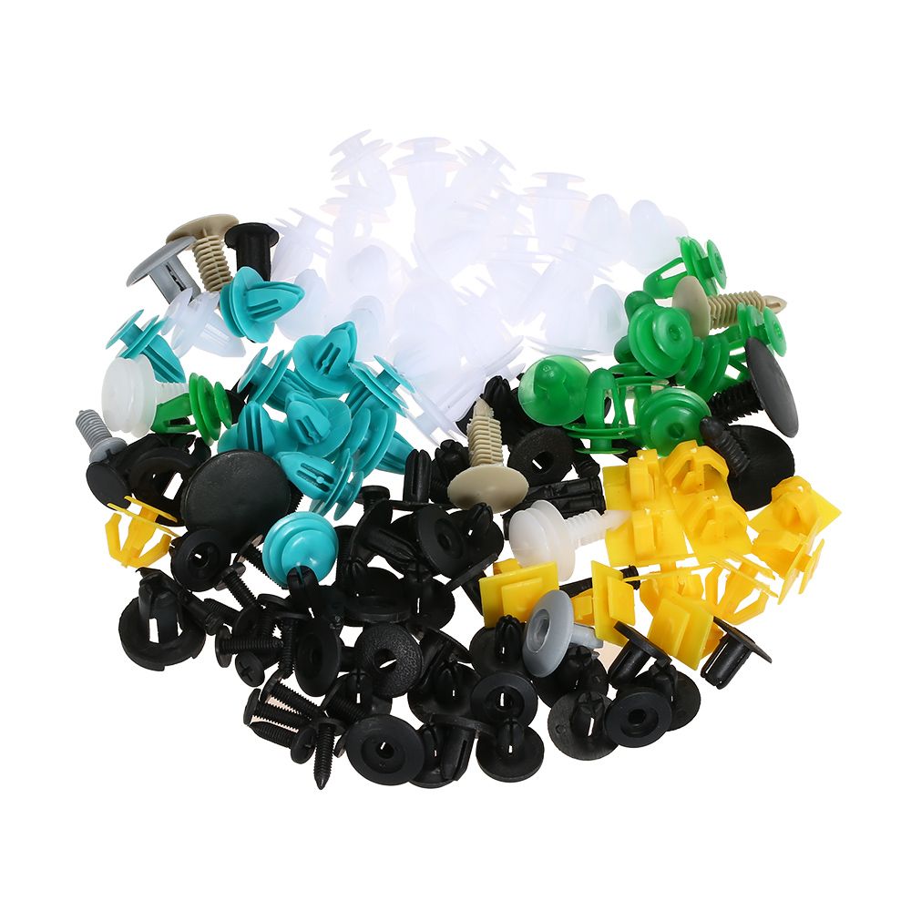 Auto Fastener Clips 100PCS Car Mixed Universal Door Trim