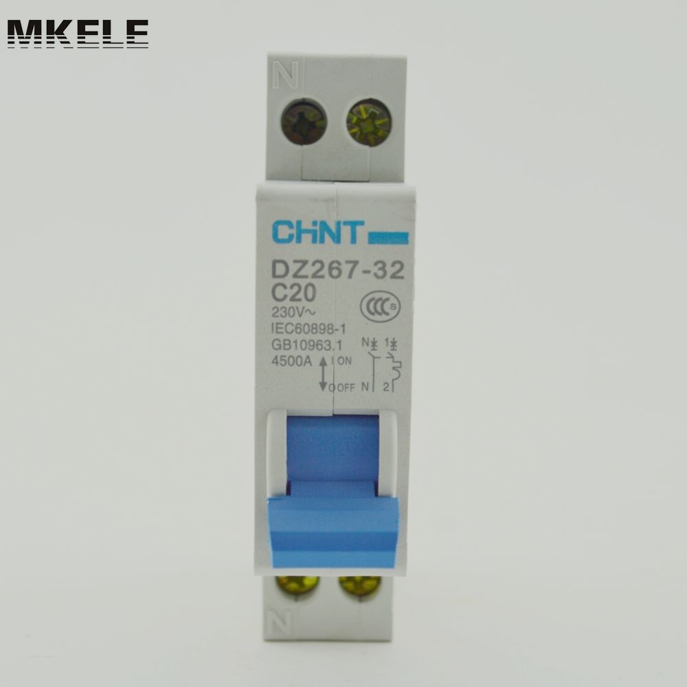 Breaker Direct Sales 1P+N Circuit DZ267-32 Chint Factory