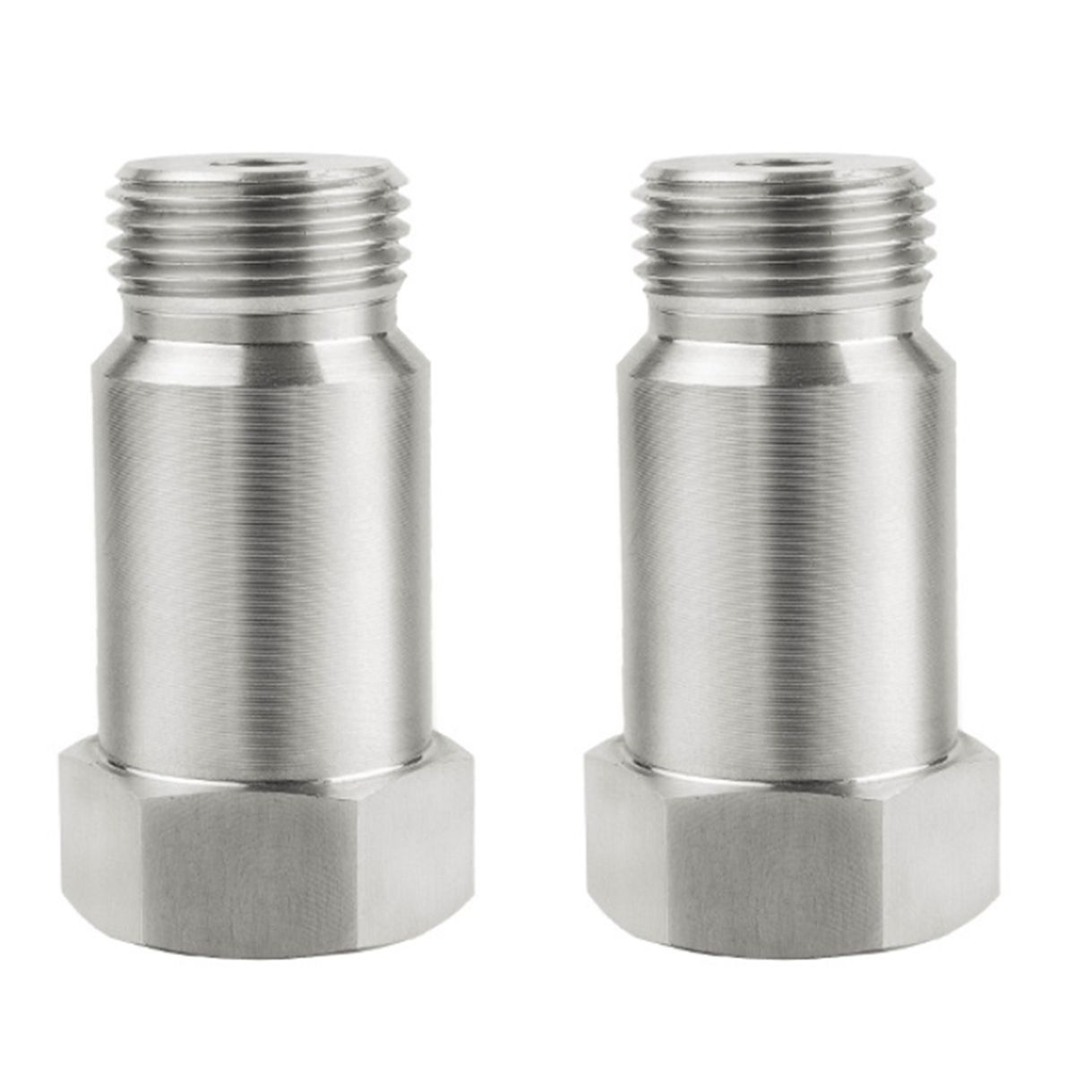 2Pcs 45mm O2 Oxygen Sensor Extender Adapters Extension