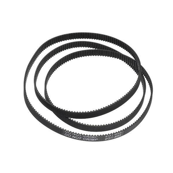 GT2 6mm Closed Loop Timing Belt 2GT-6 852mm Rubber Synchronous Belt 852mm