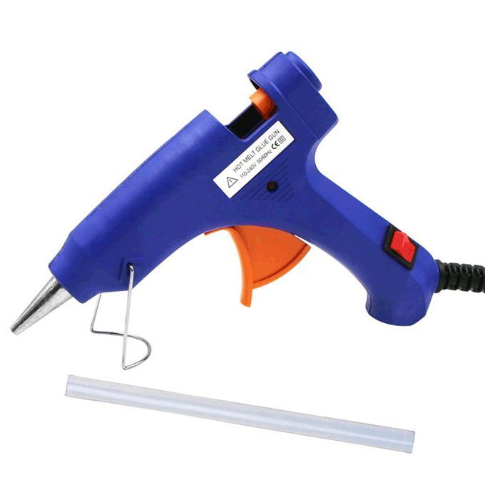 20W Mini Hot Melt Glue With 1pc Glue Sticks For DIY Handworking Repair