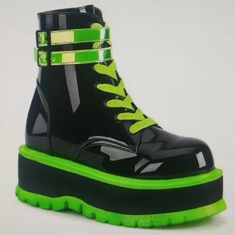 Gothic Calf Boots Women Shoes