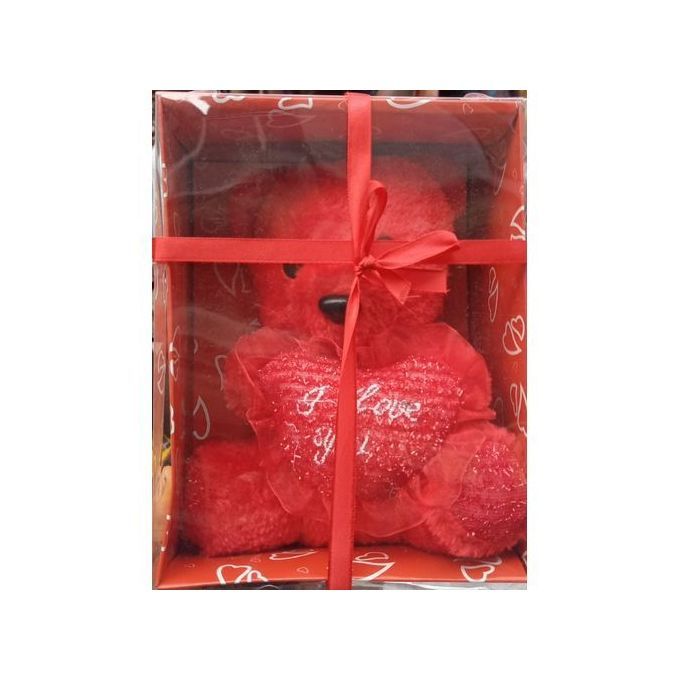 Valentine's Day Plush Teddy Bear With Heart 
