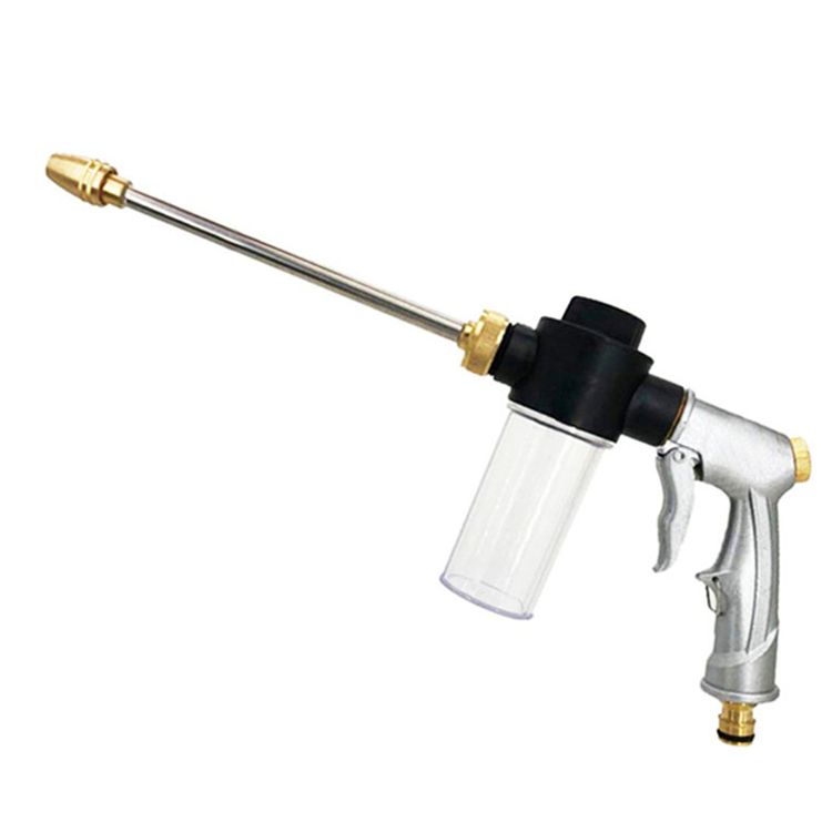 High Pressure Metal Water Spray Gun Car Washer Cleaner Garden Hose Water Gun Sprinkler Foam Water Gun For The Garden