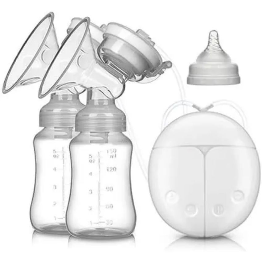 Double Electric USB Breast Milk Extracting Pump