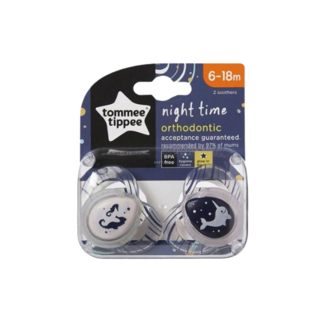 Night Time Soother 6-18m - 2 Piece