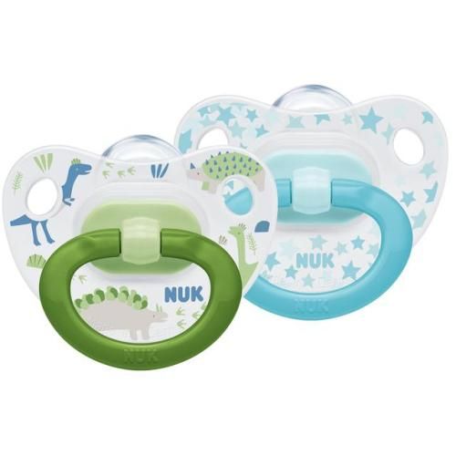 Happy Days Soother Blue 0-6m 2Pk
