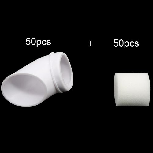 50 Pcs DIY Hydroponic Colonization Cups Flower Container Plant Grow Pot Cup Hydroponics Vertical Tower Plant Pots Accessories
