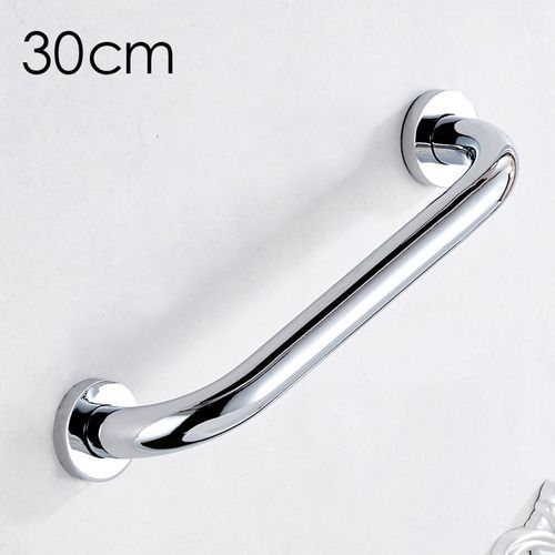Straight Bath Grab Bar Chrome Bathtub Ty Elderly Handrail Bathroom Shower Glass Bar Stairs Handrails Railing Stainless Steel