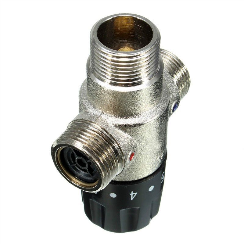 3/4 Inch DN20 Solar Heater Thermostatic Mixing Valve Pipe Valve Building Materials Standard