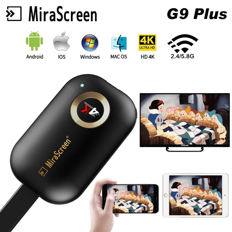 Mirascreen 5G 4K Wireless Display Dongle