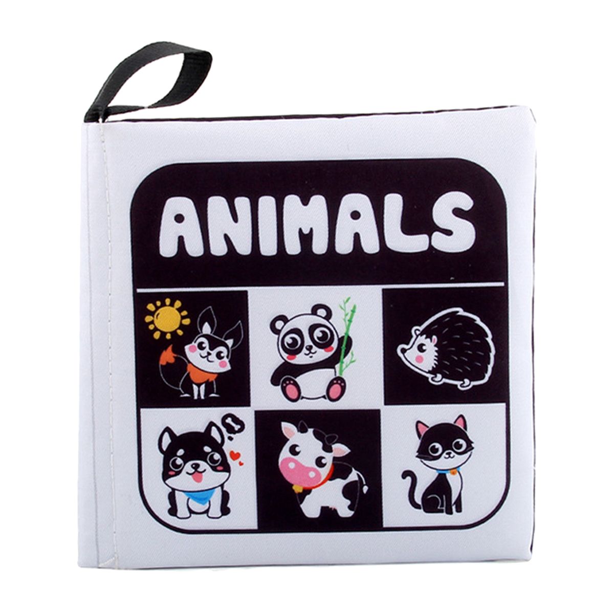 Soft Baby Cloth Books Early Learning Premium Activity Toddlers Animals