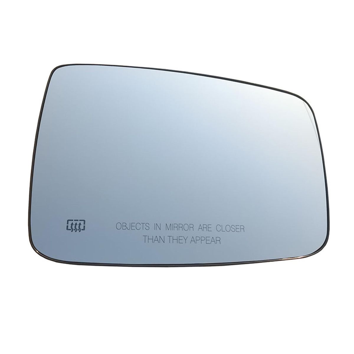 Heated Mirror Glass Right Passenger Side Heated Mirror Replacement for Dodge Ram 1500 2009-2019 Dodge Ram 2500 2012-2019 68050298AA, 68050299AA