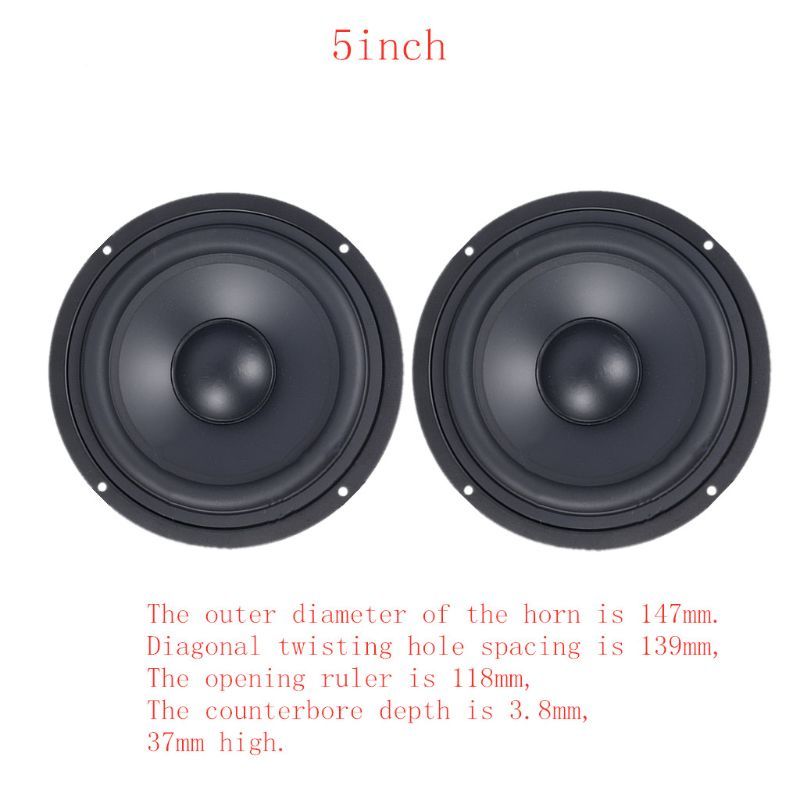 2Pcs 4 5 6.5