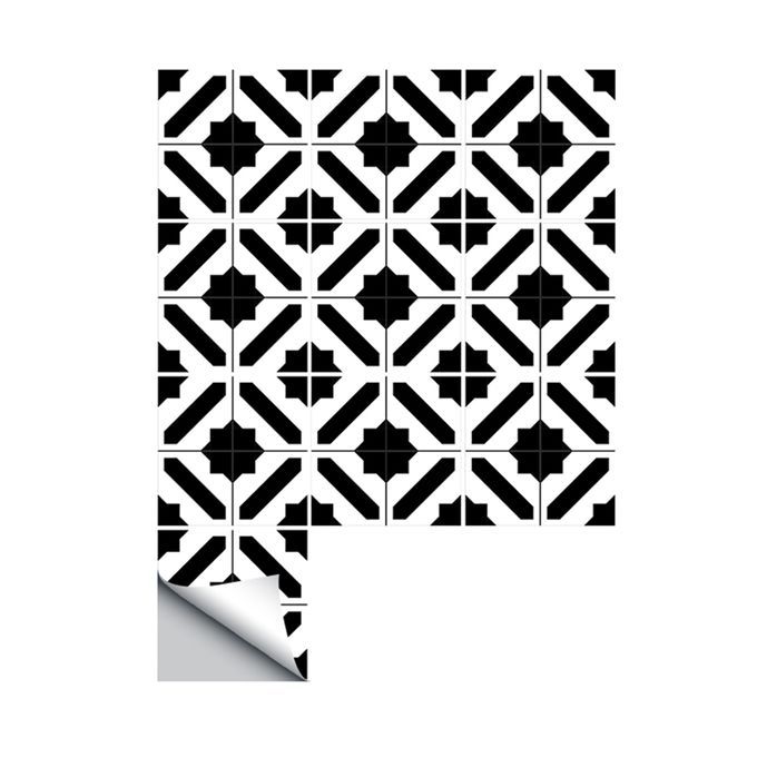 10 Pcs/Set Self Adhesive Tile Stickers Art Decals Diy Wall