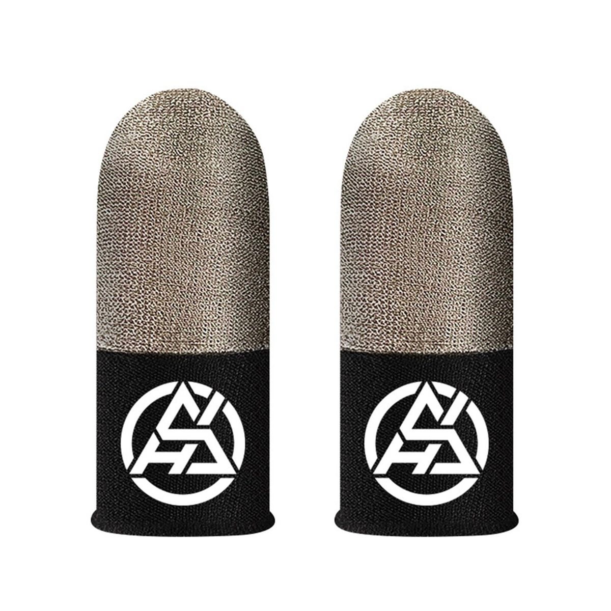 Fingertips Covers Ultra-thin Finger Gloves High Elastic Thumb for Game Silver