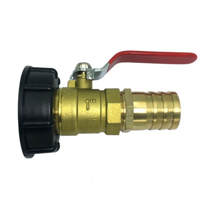IBC Barrel Straight Brass Valve Adapter Ton Barrel Adapter Connector
