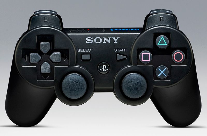 Sony Standard PS3 Wireless Pad Dual Shock Controller-Black