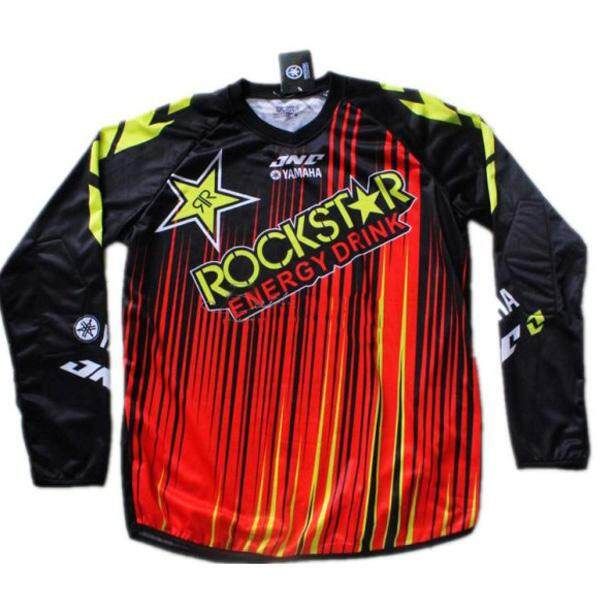 Men's Racing Long Sleeve T-shirt Motorcycle Off-road Racing Jersey For Y Amaha Red