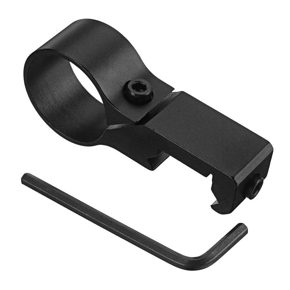 1 Inch Offset Ring Flashlight Light Laser Weaver Picatinny Rail Mount Holder