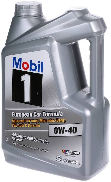 0W-40 Full Synthetic Automobile Motor Oil (5 Liters) - Recommended For Mercedes Benz, Audi & BMW Cars