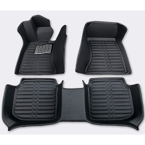 Car Foot Mat/Customize Leather Carpet/Car Floor Mat Black