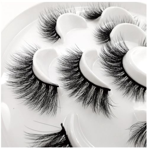 7 In 1 Human ( Hair False Eyelashes )Set.